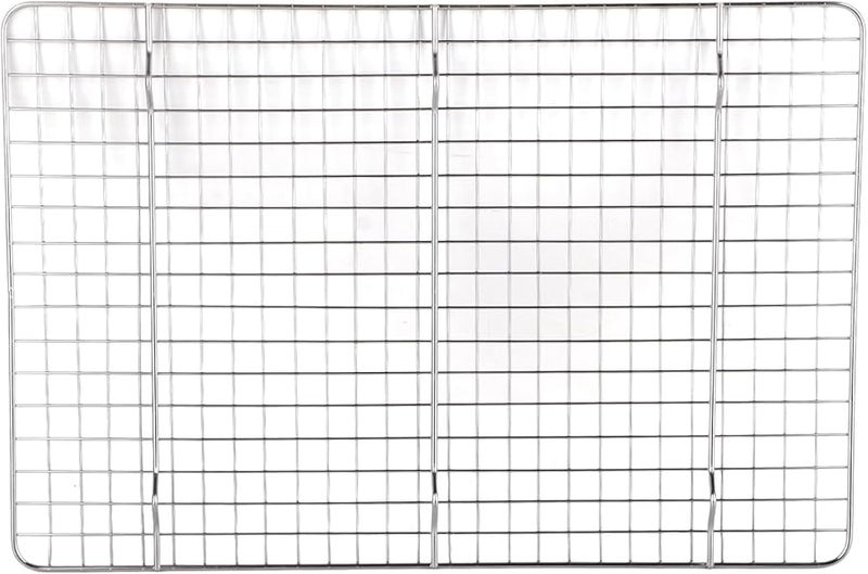 رف تبريد الخبز من الفولاذ المقاوم للصدأ للطهي في الفرن والشواء والتحمير - Image 1